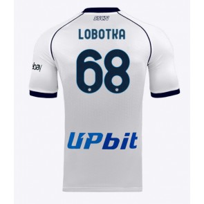 SSC Napoli Stanislav Lobotka #68 Gostujuci Dres 2023-24 Kratak Rukavima